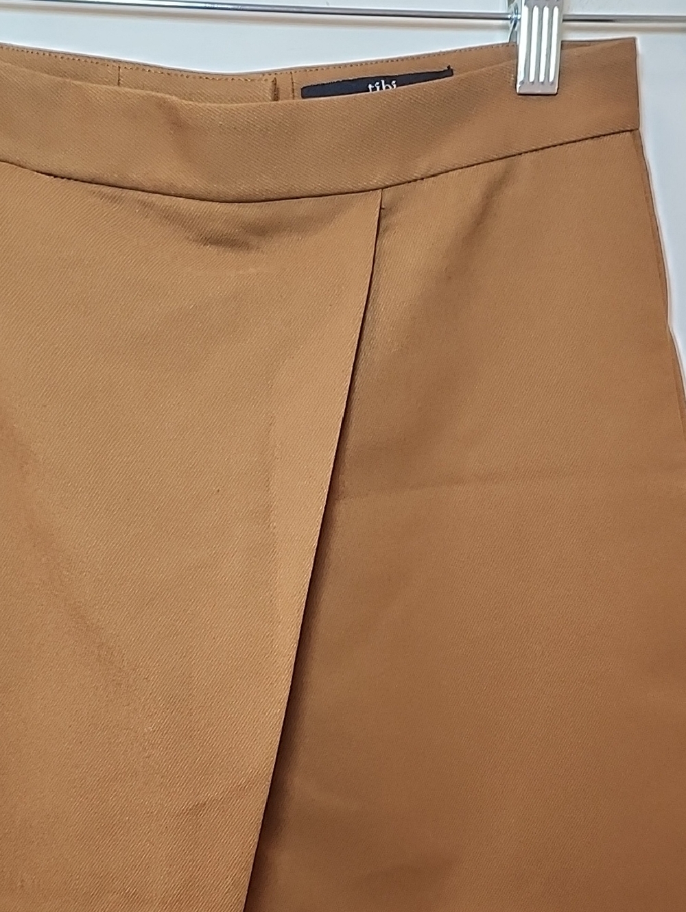 Tibi City stretch culotte wrap-style Front Slit Size 4 - Picture 9 of 16